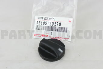 5590560270 KNOB SUB-ASSY, CONTROL