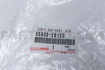 5590926120 CABLE SUB-ASSY, AIRMIX DAMPER CONTROL