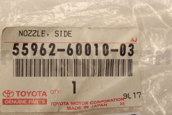 559626001003 Toyota NOZZLE, SIDE DEFROSTER, NO.2