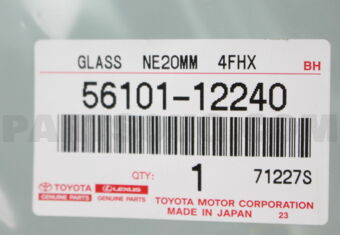 5610112240 GLASS, WINDSHIELD