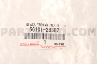 5610128382 Toyota GLASS, WINDSHIELD