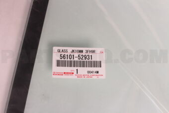 5610152931 GLASS, WINDSHIELD