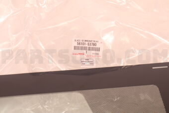 5610153780 Toyota GLASS, WINDSHIELD
