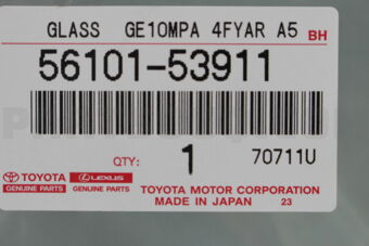 5610153911 GLASS, WINDSHIELD
