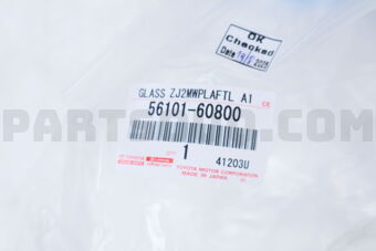 5610160800 Toyota GLASS, WINDSHIELD