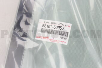 5610160957 GLASS, WINDSHIELD