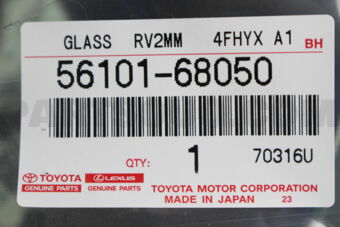 5610168050 GLASS, WINDSHIELD