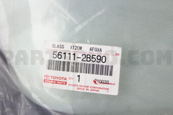561112B590 GLASS, WINDSHIELD