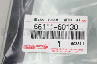 5611160130 GLASS, WINDSHIELD