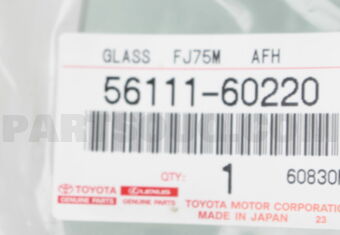 5611160220 GLASS, WINDSHIELD