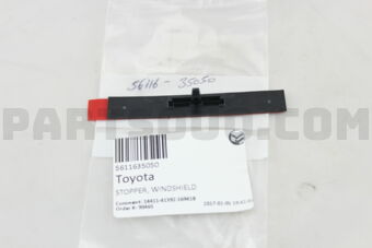 5611635050 SPACER, WINDSHIELD GLASS