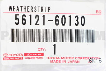 5612160130 WEATHERSTRIP, WINDSHIELD
