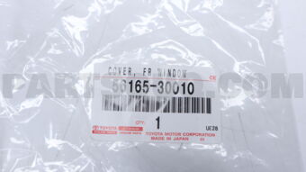 5616530010 Toyota COVER, FR WINDOW