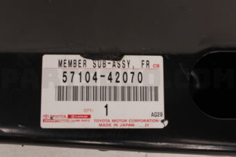 5710442070 MEMBER SUB-ASSY, FRONT CROSS