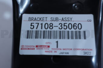 5710835060 Toyota BRACKET SUB-ASSY, STRUT BAR, LH