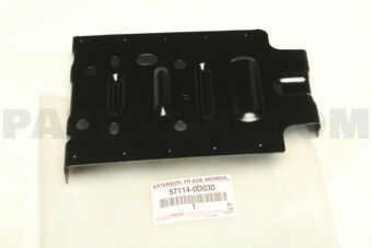 571140D030 EXTENSION, FRONT SIDE MEMBER, LH