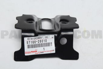5716626010 REINFORCEMENT, FRONT CROSSMEMBER, NO.2 LH