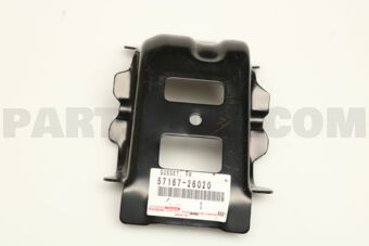 5716726020 GUSSET, FRONT CROSSMEMBER SIDE, RH