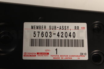 5760342040 MEMBER SUB-ASSY, RR