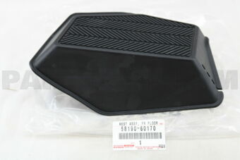 5819060170 FOOTREST, FRONT FLOOR