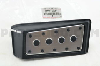 5819253061 FOOTREST, FRONT FLOOR, LH