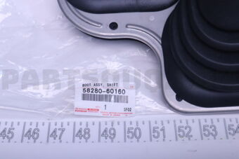 5828060160 Toyota BOOT, SHIFT &amp; SELECT LEVER, NO.1