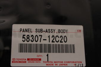 5830712C20 PANEL SUB-ASSY  BODY
