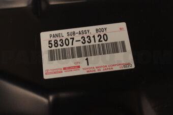 5830733120 PANEL SUB-ASSY, BODY LOWER BACK