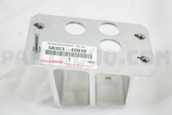 5832342010 REINFORCEMENT, REAR BUMPER ARM SUP