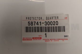 5874130020 Toyota PROTECTOR, QUARTER PANEL, RH