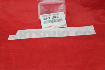 5874833030 PROTECTOR, QUARTER PANEL, REAR LH