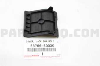 5876660030 COVER, JACK BOX HOLE