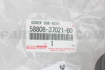 5880837021B0 COVER SUB-ASSY, SHIFTING HOLE