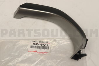5883460040 GARNISH, CONSOLE UPPER PANEL, NO.2