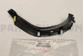 5883460040 GARNISH, CONSOLE UPPER PANEL, NO.2