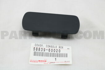 5883960020 COVER, CONSOLE BOX HOLE