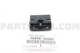 5890832050 LOCK SUB-ASSY, CONSOLE COMPARTMENT