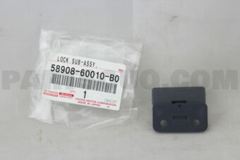 5890860010B0 LOCK SUB-ASSY, CONSOLE COMPARTME