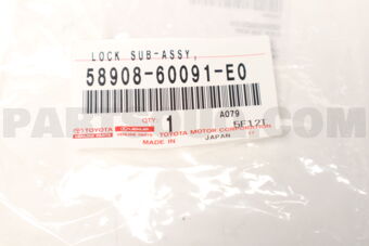 5890860091E0 LOCK SUB-ASSY