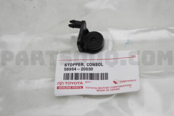 5896420030 STOPPER, CONSOLE COMPARTMENT DOOR,