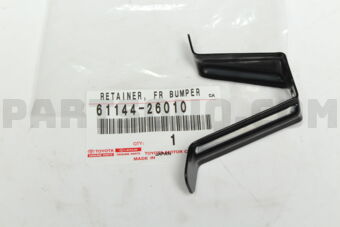 6114426010 RETAINER, FRONT BUMPER SIDE, LH