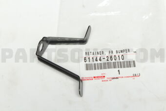 6114426010 RETAINER, FRONT BUMPER SIDE, LH