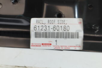 6123160180 Toyota RAIL, ROOF SIDE, INNER RH