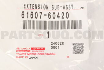 6160760420 EXTENSION SUB-ASSY
