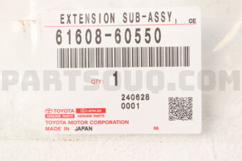6160860550 EXTENSION SUB-ASSY