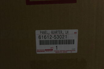 6161253021 PANEL, QUARTER, LH