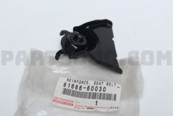 6166660030 REINFORCE, SEAT BELT ANCHORAGE TO QUARTER WHEEL HOUSE, LH