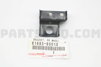 6168360010 BRACKET, REAR WHEEL OPENING, NO.1 