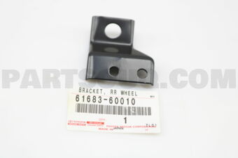 6168360010 BRACKET, REAR WHEEL OPENING, NO.1 