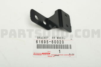 6169560020 BRACKET, REAR WHEEL OPENING, NO.3